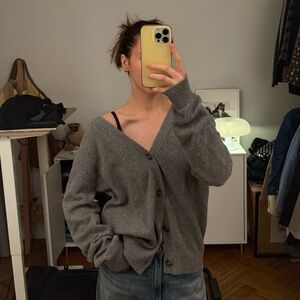 Mango cashmere wool cardigan